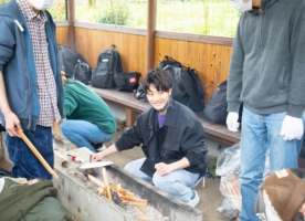 新歓BBQ！